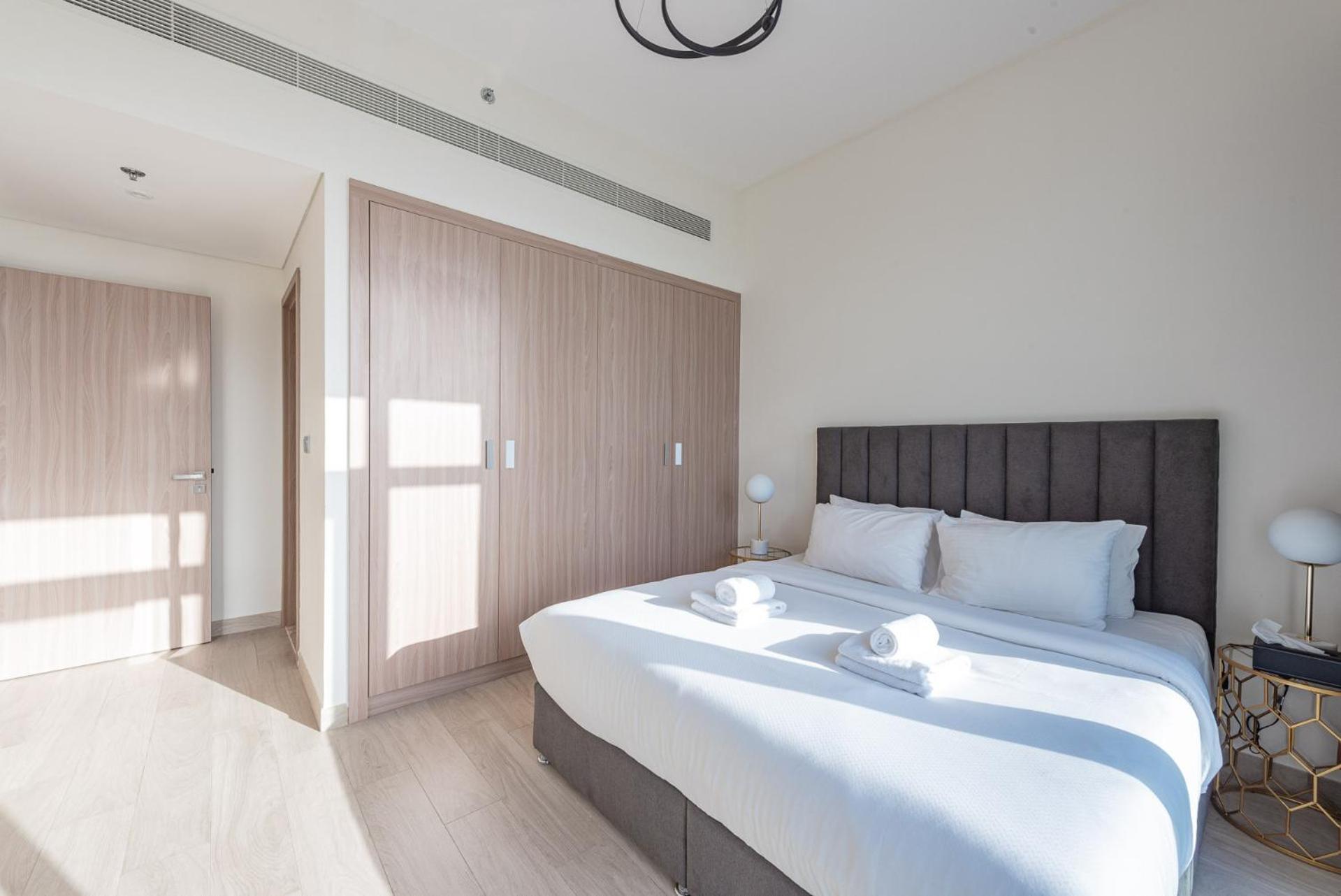 Cozy & Convenient 1Br Haven In Al Jaddaf Apartment Dubai Exterior foto