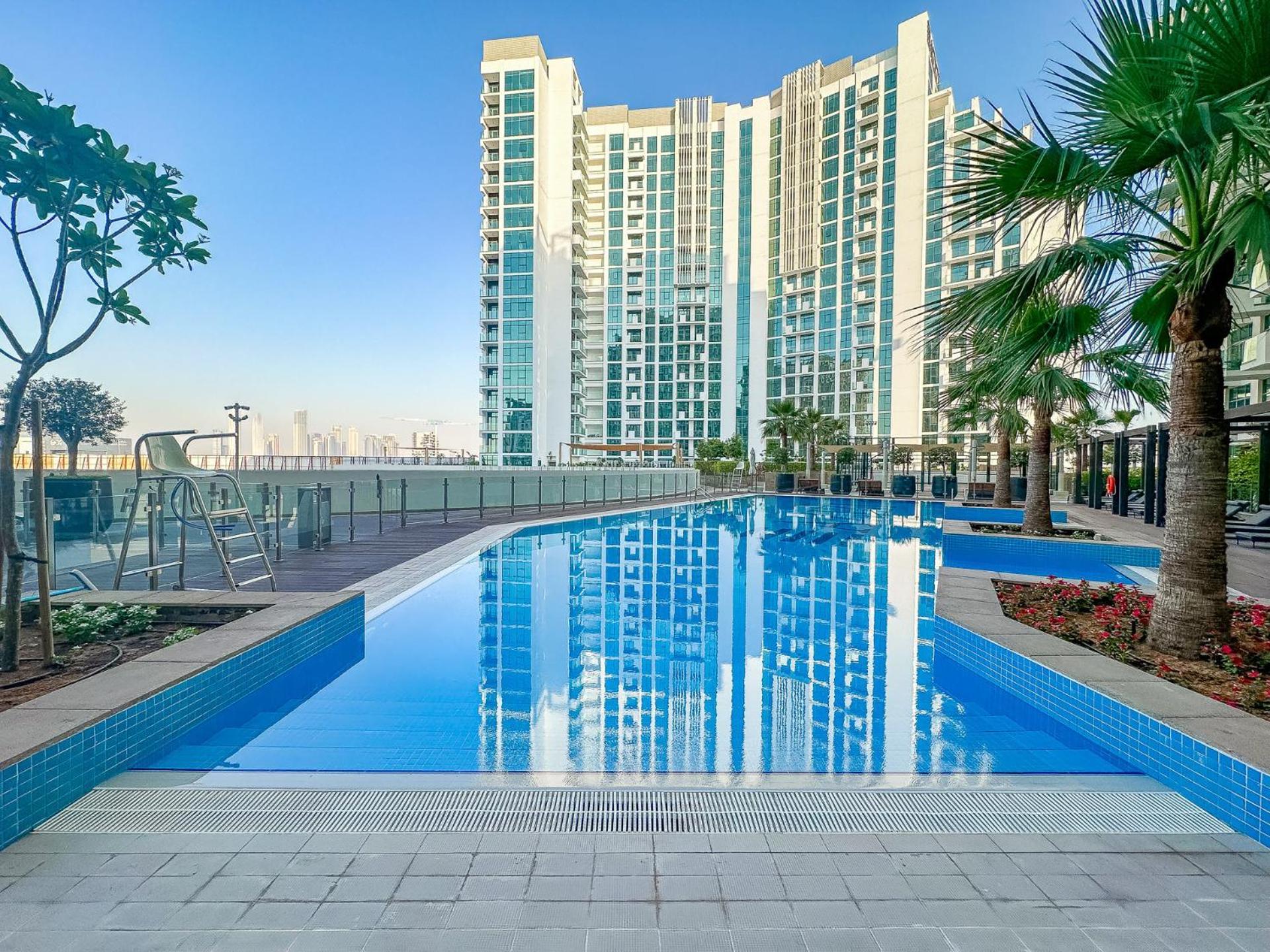 Cozy & Convenient 1Br Haven In Al Jaddaf Apartment Dubai Exterior foto